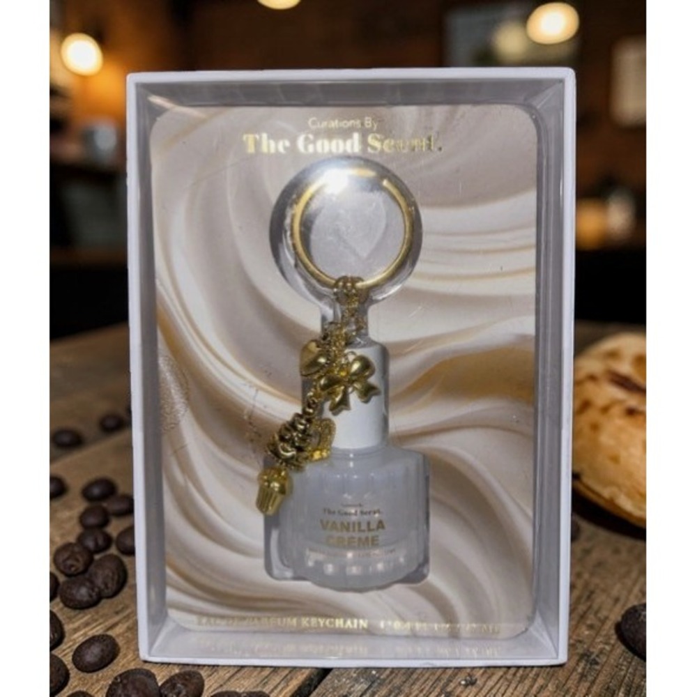 The Good Scent Vanilla Creme Eau De Parfum Keychain 0.4oz 12ml